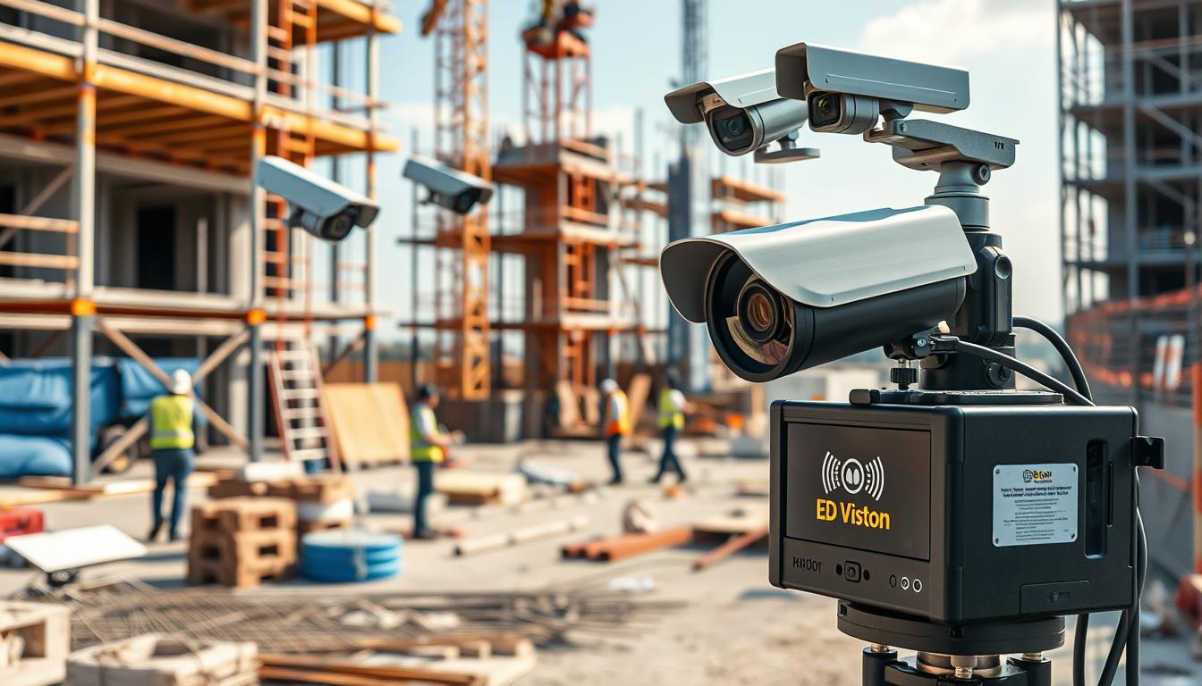 Secure Construction Sites with Mobile Security Cameras