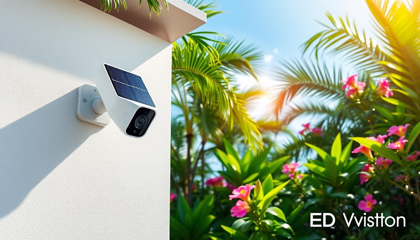 Solar Powered Outdoor Security Camera for Singapore Homes