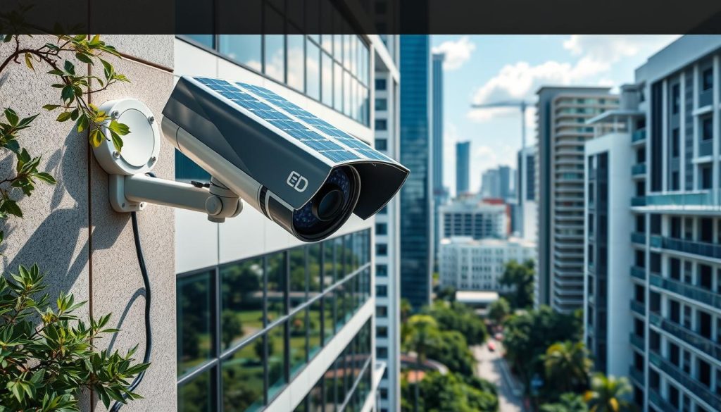 solar surveillance cameras
