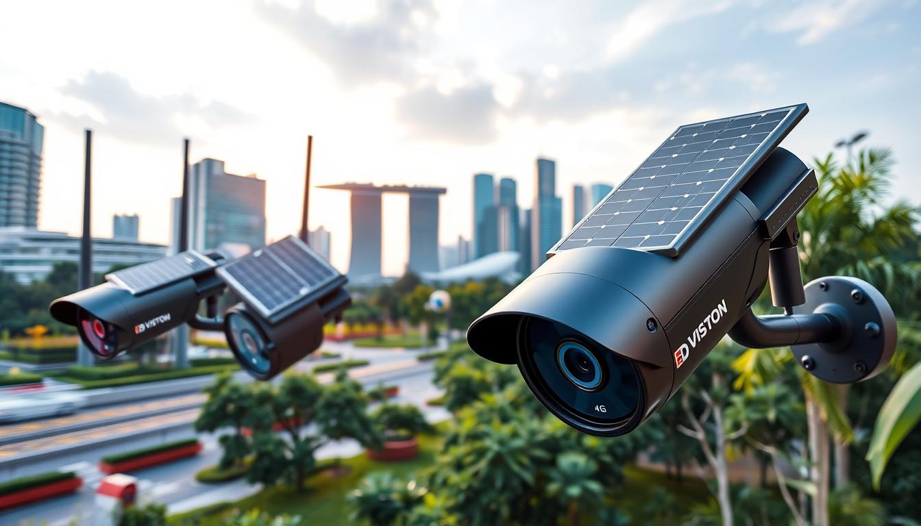 Solar Advanced Camera 4G CCTV Camera Solar Solutions in Singapore