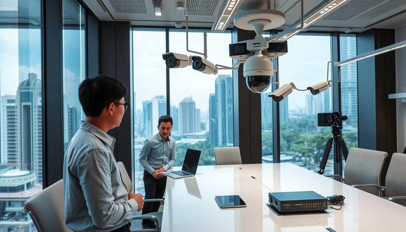 Professional Surveillance Camera Installation in Singapore
