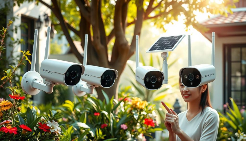 comparing the best solar outdoor wifi cameras
