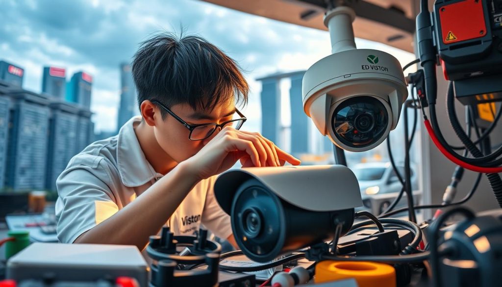 troubleshoot CCTV camera issues