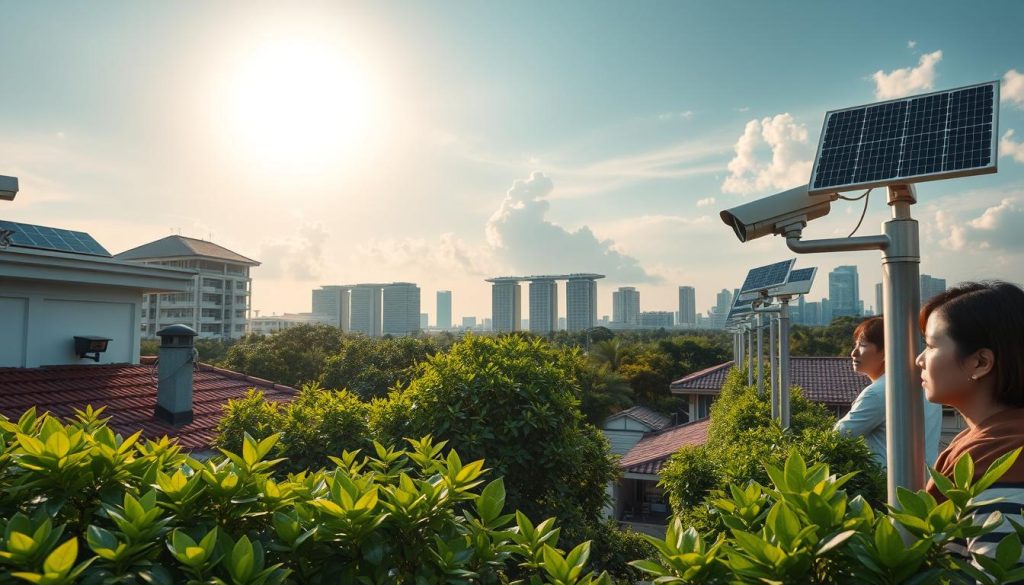 advantages of solar security cameras