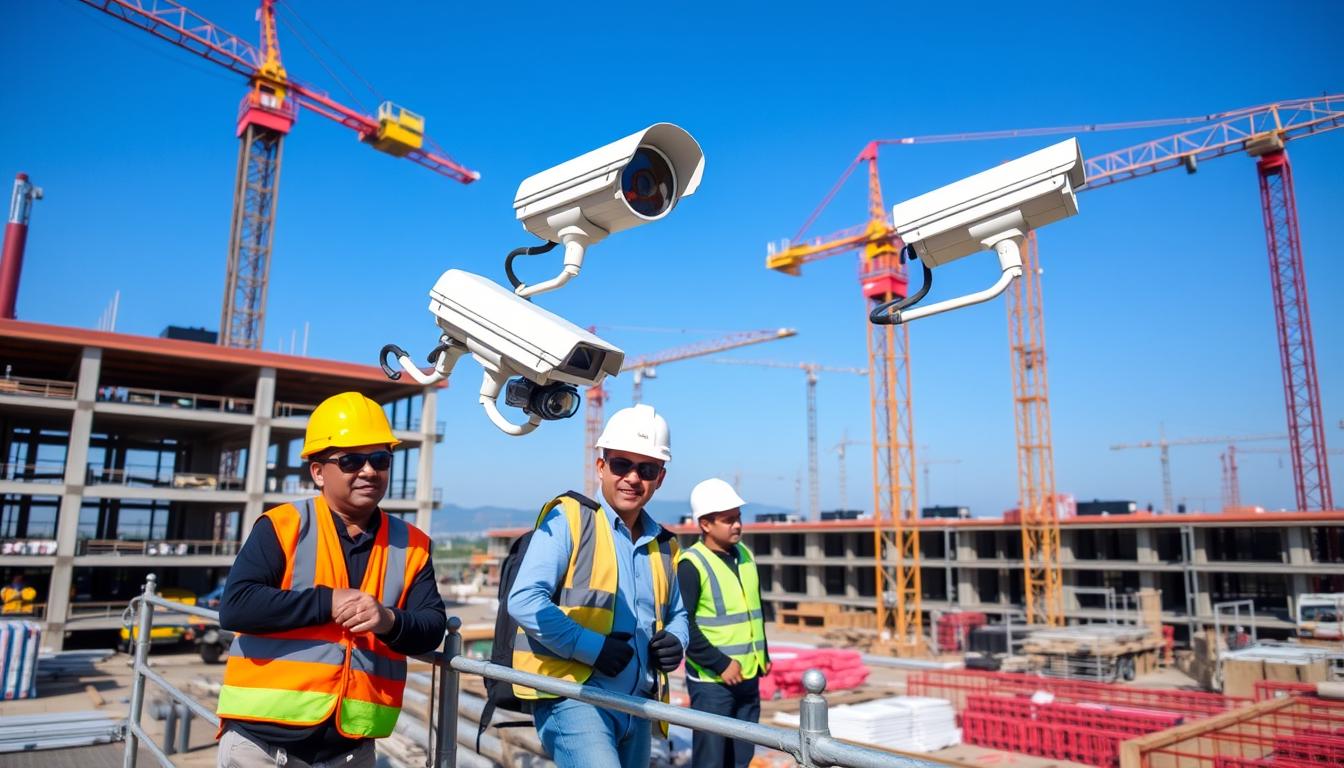 Portable Security Cameras for Construction Sites
