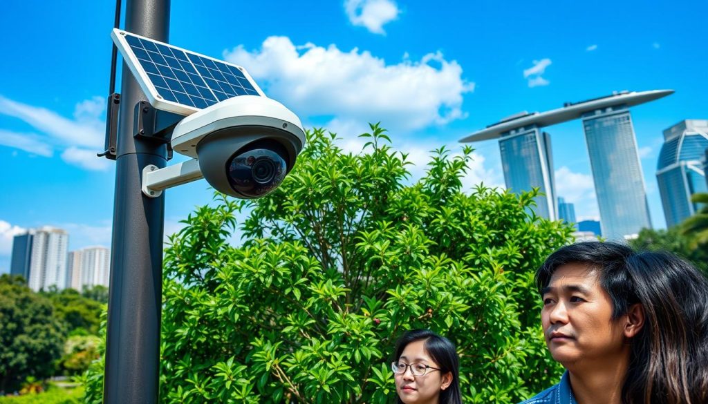 solar powered ptz camera
