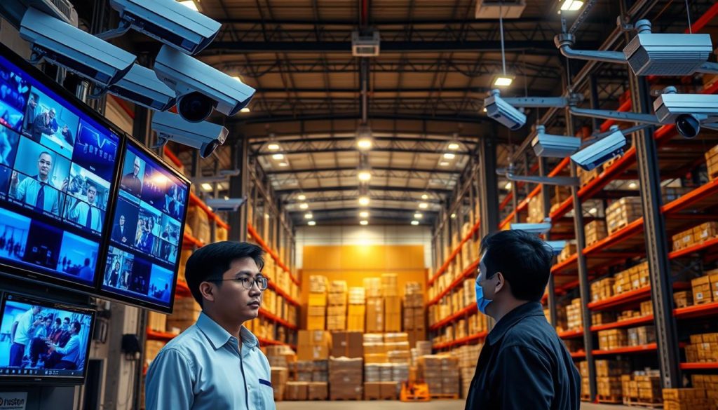 CCTV warehouse solutions for optimal security