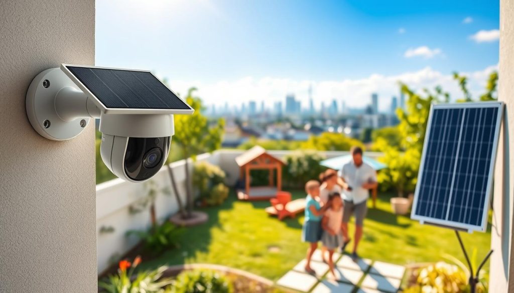 benefits of solar powered security cameras