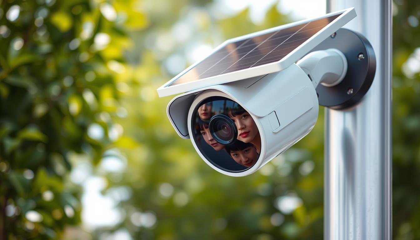 Solar Powered PTZ Security Camera - Eco-Friendly Security