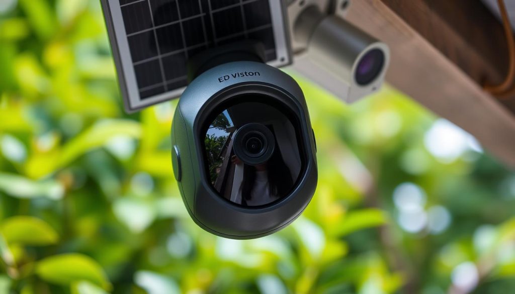 Solar Powered Outdoor Webcam Eco Friendly Security