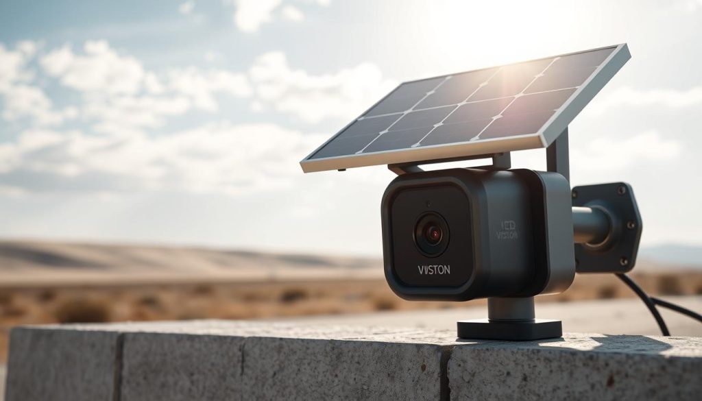 remote solar cam