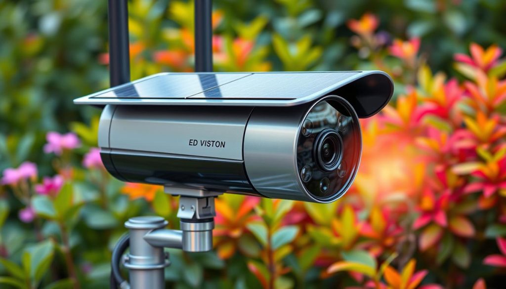 smart investment solar powered WiFi CCTV camera