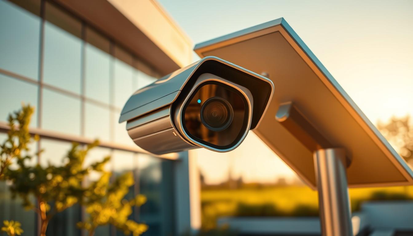 Eco-Friendly Solar Video Surveillance Cameras