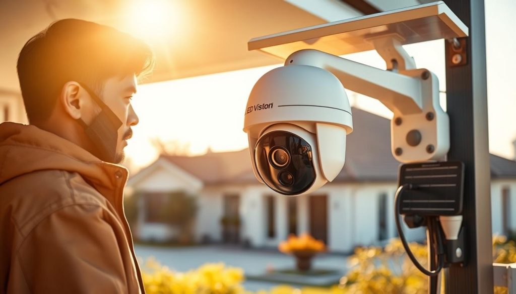 4G WiFi solar PTZ camera