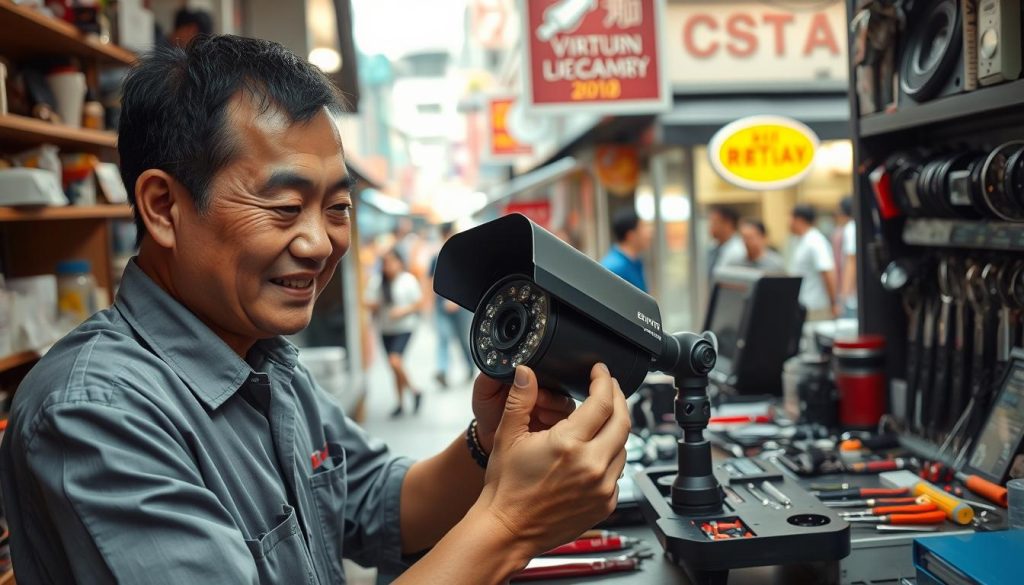CCTV camera repair services in Singapore
