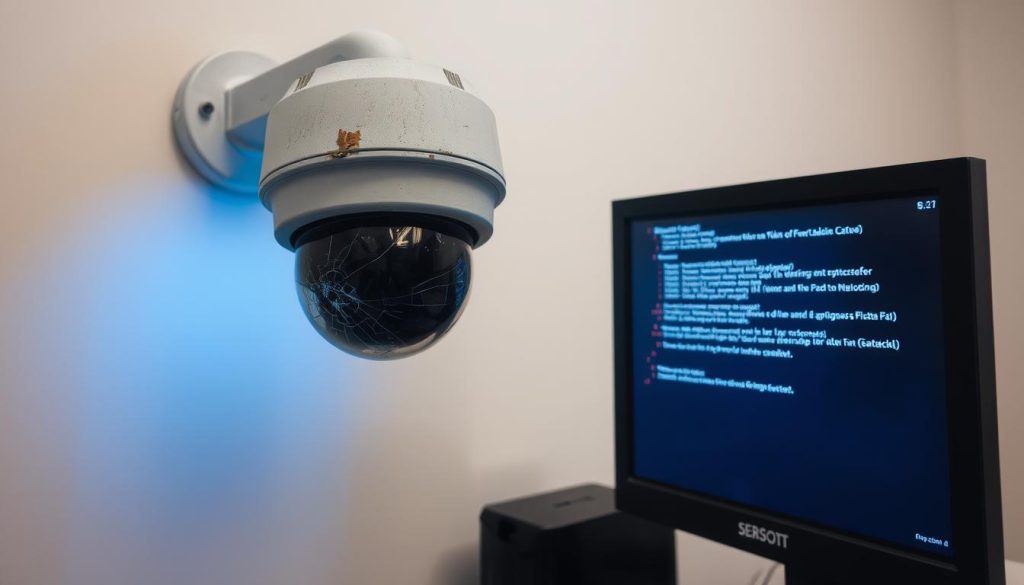 CCTV malfunction and troubleshooting