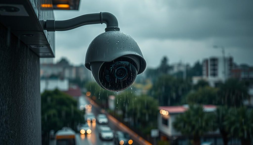 CCTV rain detection