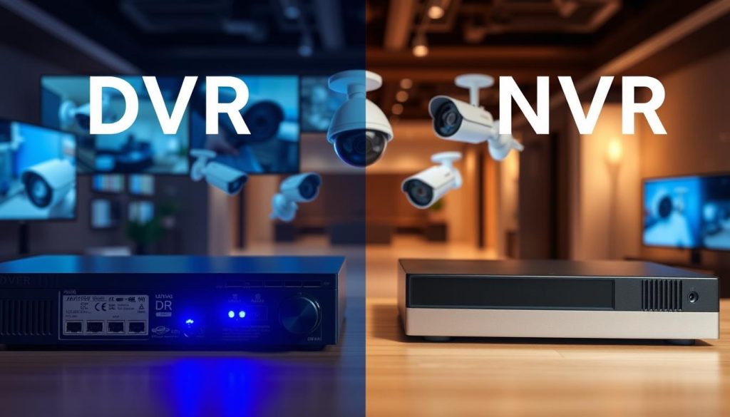 DVR and NVR surveillance systems comparison