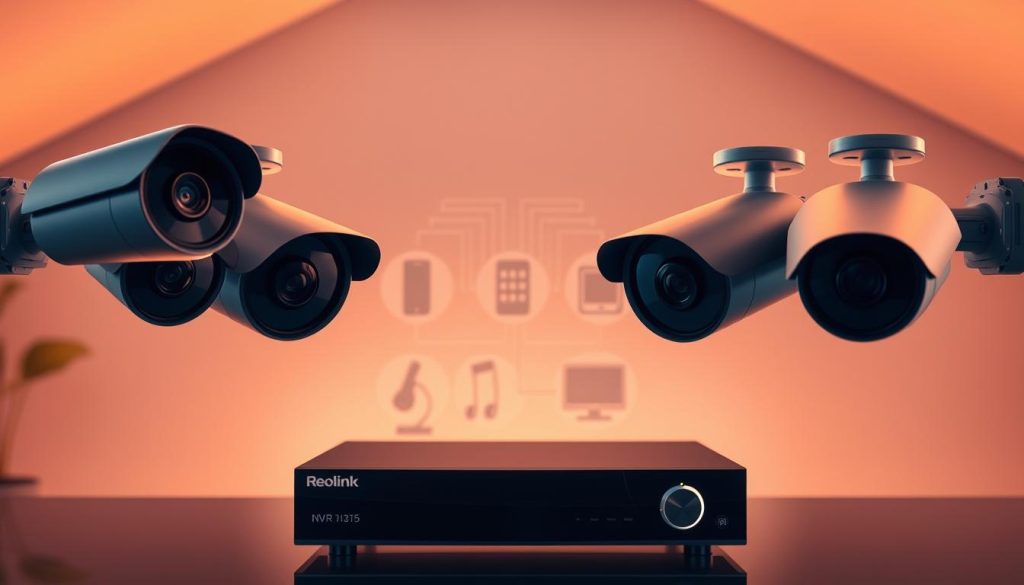 Reolink NVR 8CH security cameras