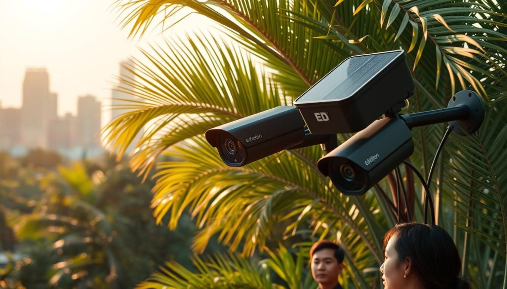 Solar IP Cameras for Outdoor Security in Singapore