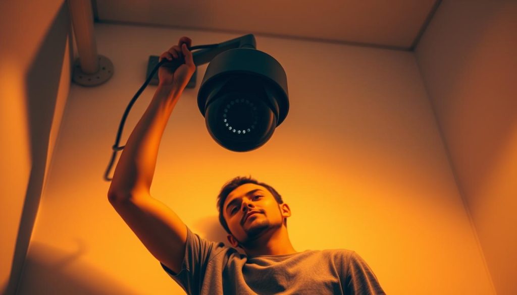Turn off CCTV camera