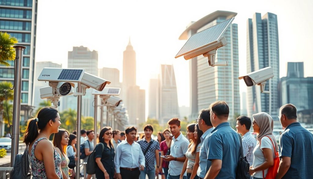 advantages of solar cameras