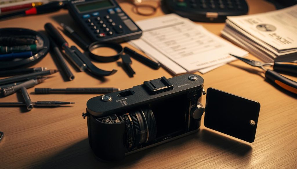 camera repair costs