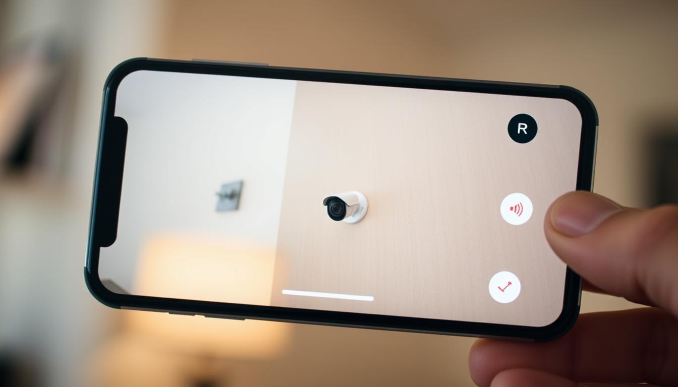 How can I detect my CCTV camera with my phone?