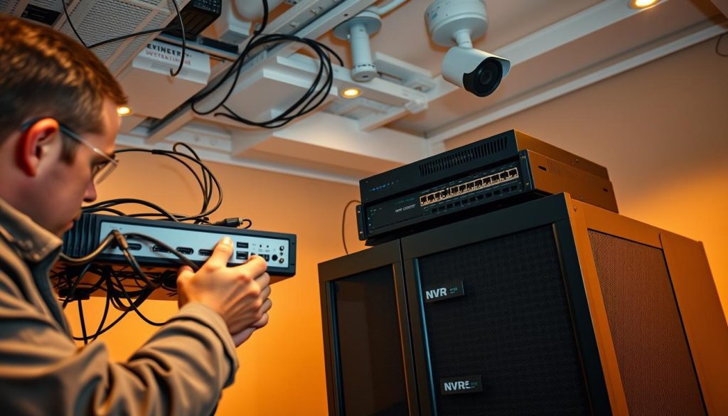installation differences in DVR and NVR systems