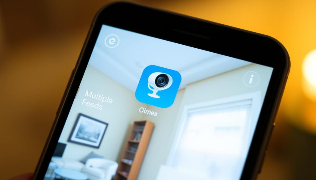 security camera access on mobile devices