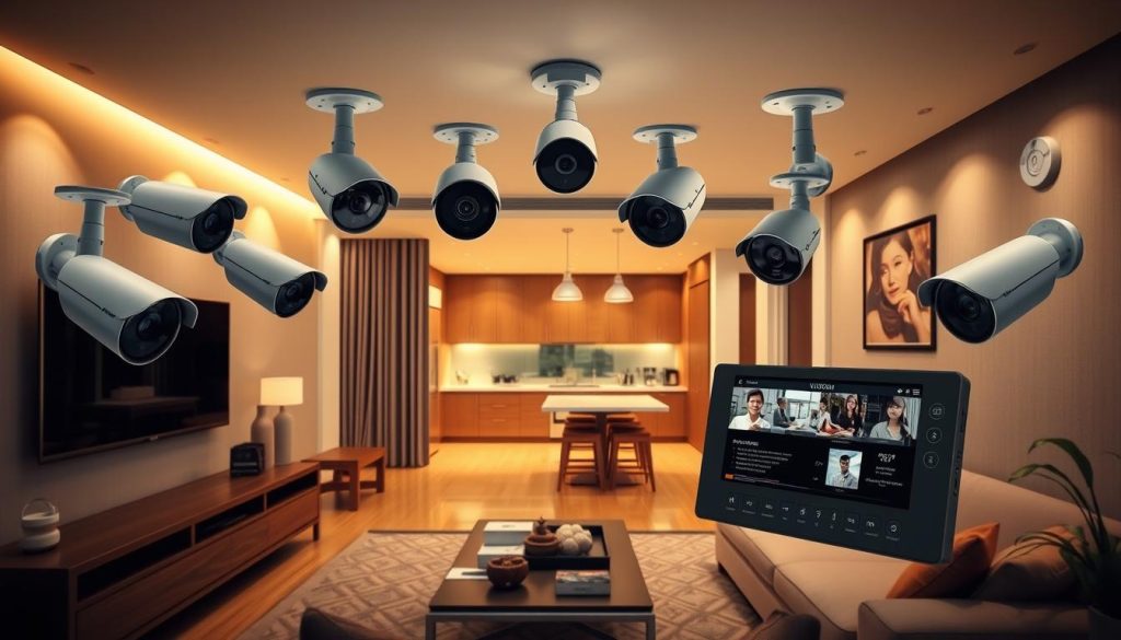 security camera panels for home surveillance Singapore