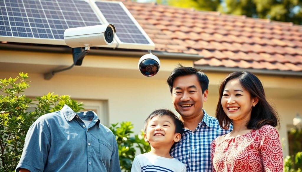 solar-powered security cameras benefits