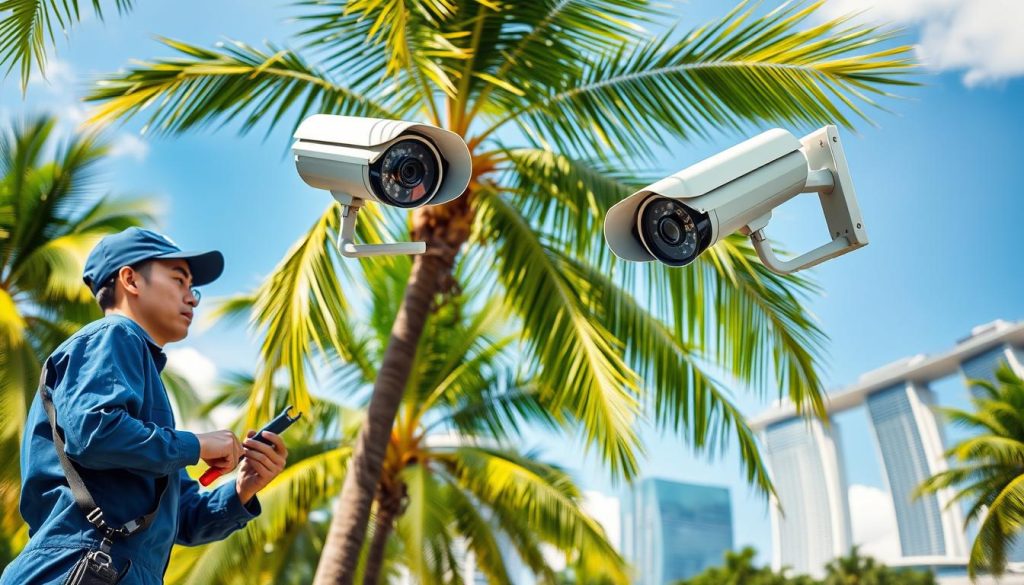 CCTV maintenance in Singapore
