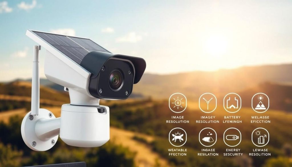 factors for selecting solar cameras