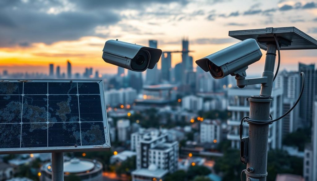off grid CCTV systems for Singapore security