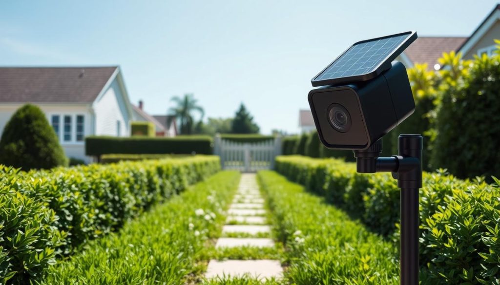 outdoor solar battery powered security camera