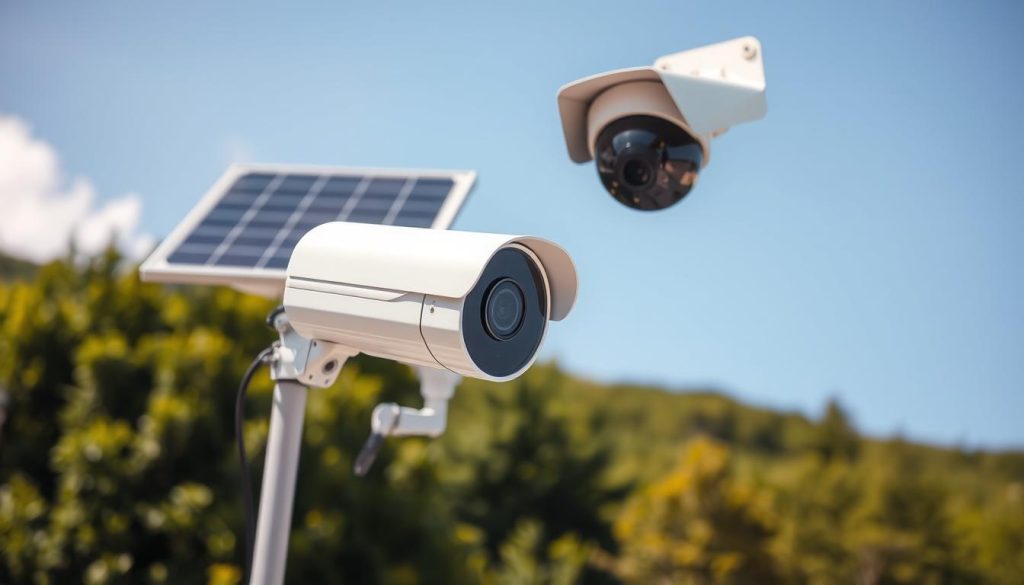 solar camera advantages