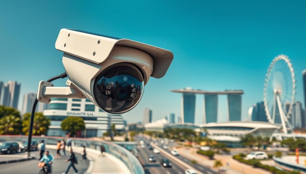solar camera surveillance in Singapore