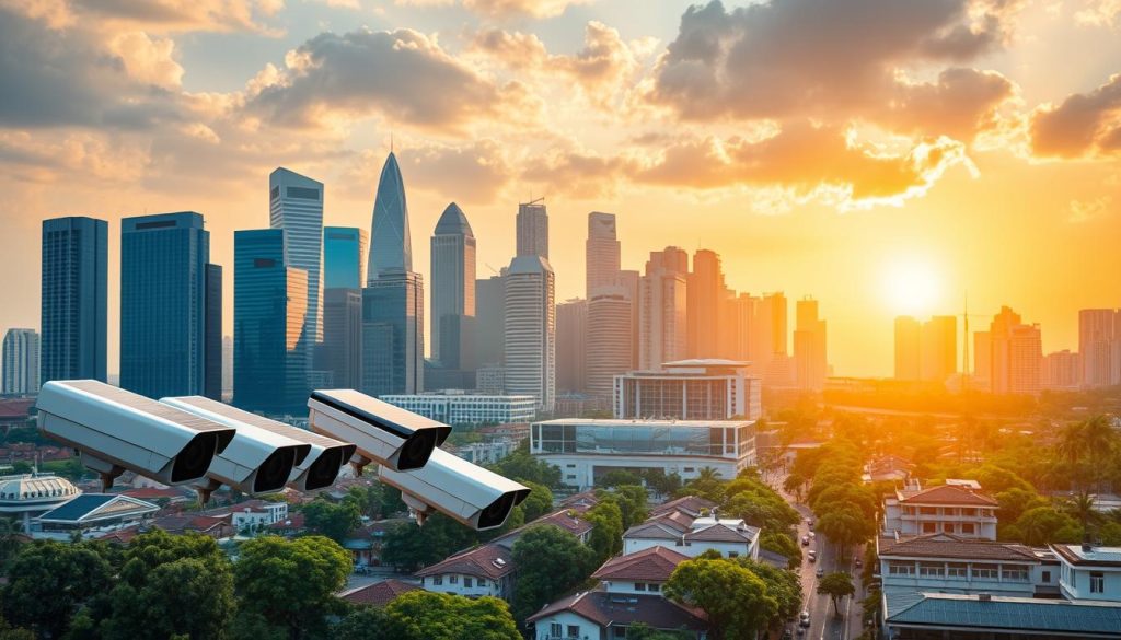 solar camera usage success stories in Singapore