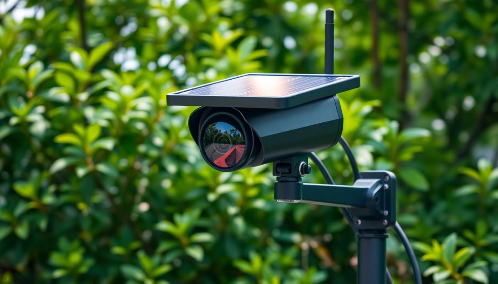 solar cell ip camera
