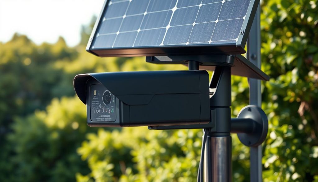 solar panel battery for security cameras