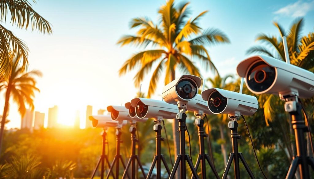 solar-powered cameras