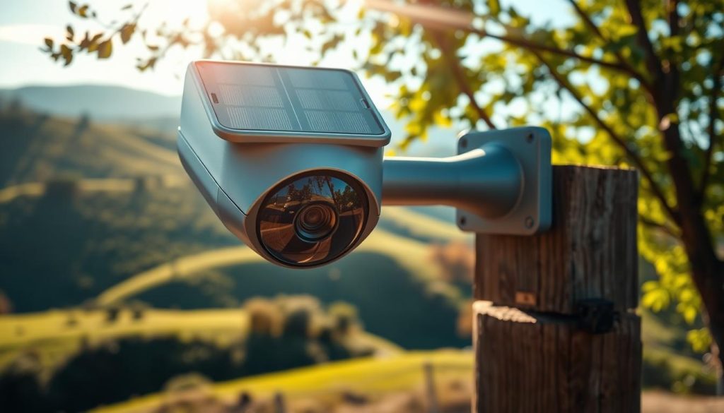 solar security camera outdoor
