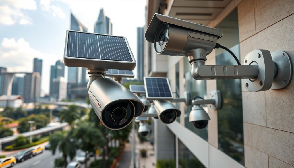 solar security cameras for Singapore