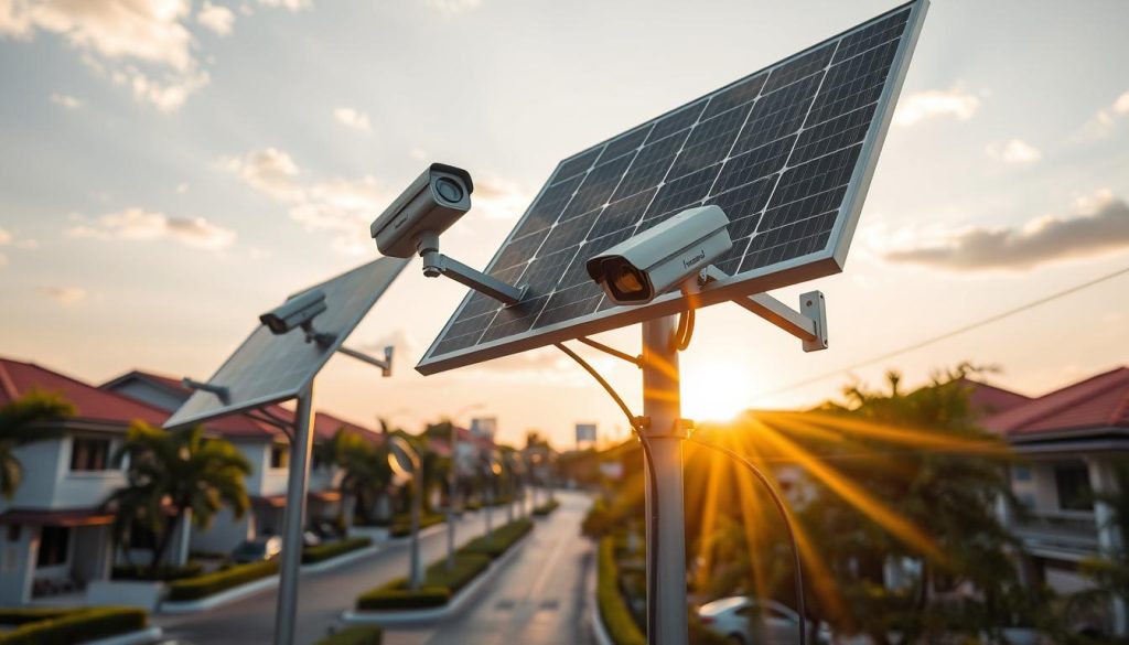 solar security cameras in Singapore