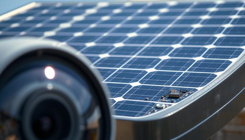 working of solar powered cameras