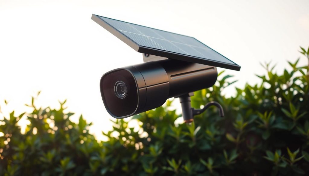 Apnacam solar security camera