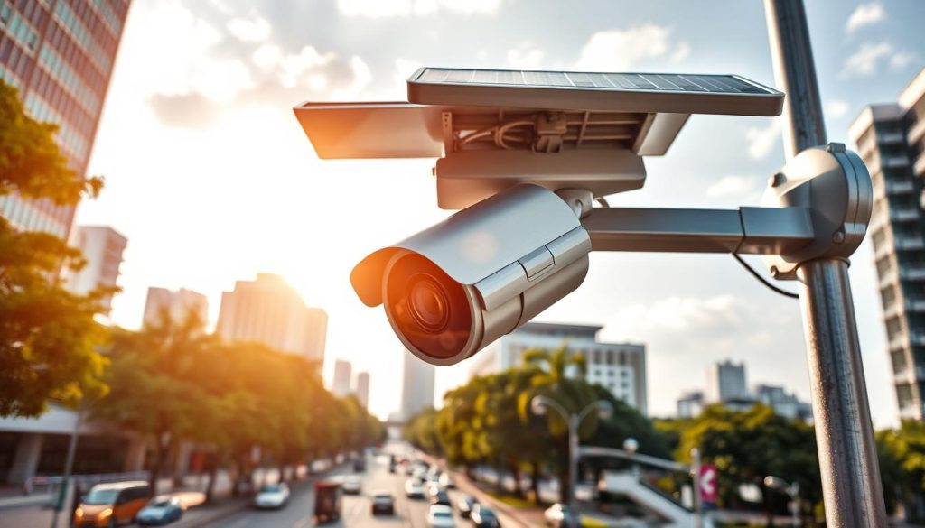 PTZ solar camera 4G for Singapore