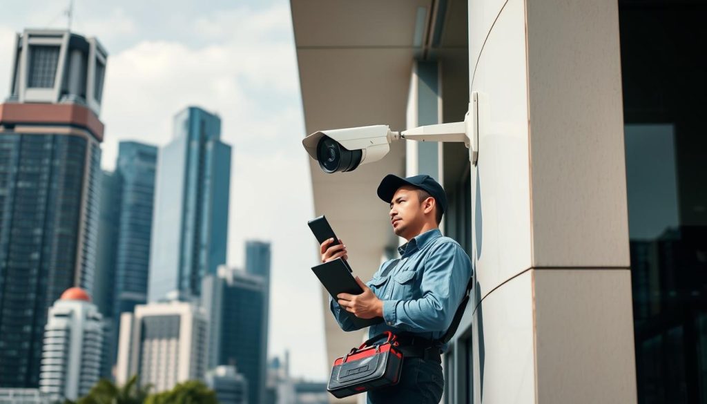 Security system maintenance in Singapore
