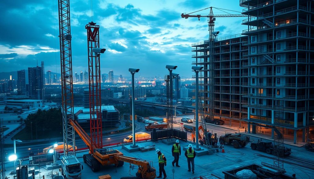 construction site security surveillance